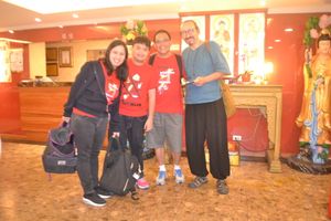 lobby at LianChi Ge in Taipei