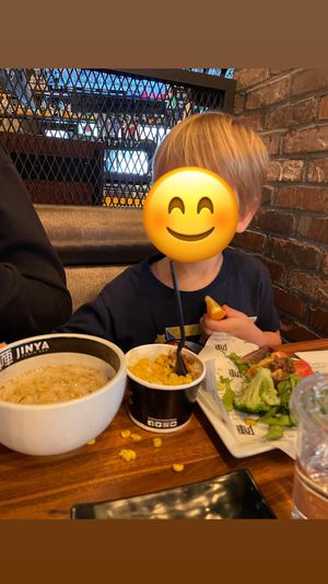 Vegan kids meal   at JINYA Ramen Bar in Fairfax