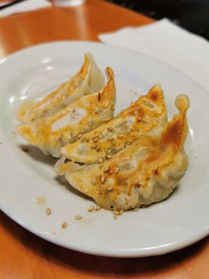 Vegan gyoza at Ramen Danbo - Kitsilano in Vancouver