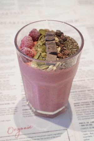 Vegan Raspberry & Sour Cherry Jar at Sequel Bistro & Juice Bar - Kala Ghoda in Mumbai