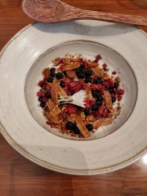 Vanilla coconut yoghurt at Sequel Bistro & Juice Bar - Kala Ghoda in Mumbai