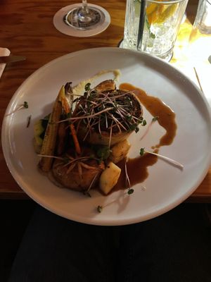 Vegan wellington  at Roecklplatz in Munich