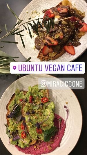 Breakfast  at Ubuntu Vegan Cafe in Hawthorn