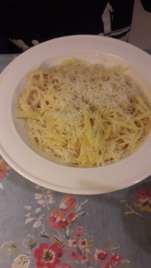 3 cheese pasta (veggie) at Twelve Tables in Yerevan