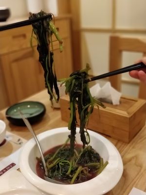 Hunan spring greens at JingXin in Changsha