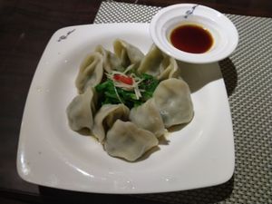 水餃 at Meimen FángKōngDòng 梅門防空洞 in Taipei