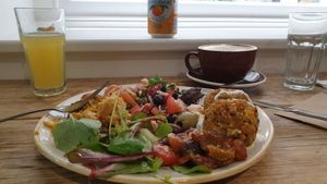 Deliciousness. at Baba Ganoush in Kendal