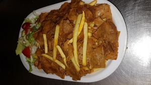 Vöner ranskalaisilla. at Jyvaskylan Kebab in Jyvaskyla