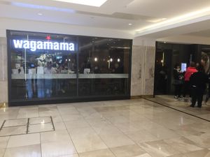 Outside at Wagamama - Sunset Walk in Milton Keynes