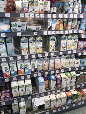 Plant milks  at DM Drogerie Markt in Miskolc