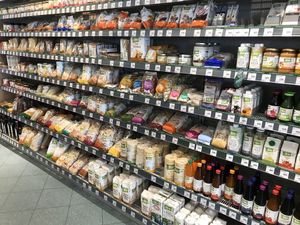 Lots of vegan stuff! at DM Drogerie Markt in Miskolc