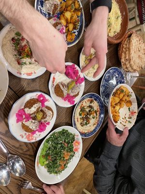   at Comptoir Libanais in Birmingham