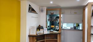 Inside at Omelette Delice in La Rochelle