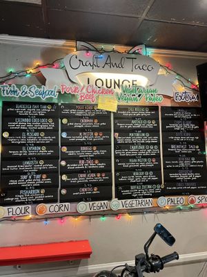   at Craft and Taco Lounge in Escondido