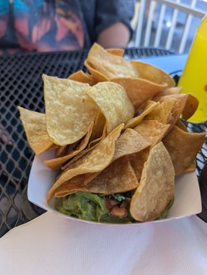 Chips and salsa were delicious, really nice chips at Craft and Taco Lounge in Escondido