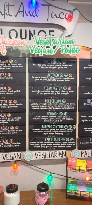  at Craft and Taco Lounge in Escondido