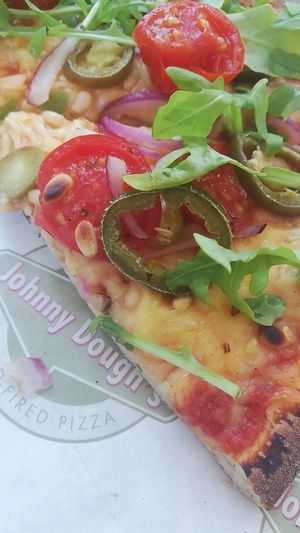 Toppings at Johnny Dough's at The Bridge in Conwy