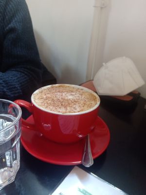 Coffee at Prana Cafe in Leicester