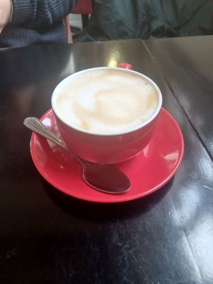Coffee at Prana Cafe in Leicester