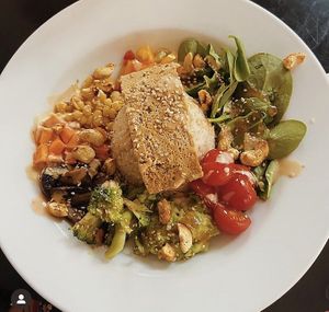   at Prana Cafe in Leicester