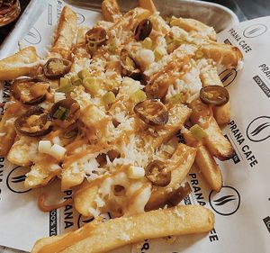   at Prana Cafe in Leicester