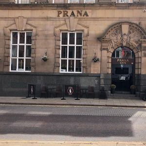 exterior at Prana Cafe in Leicester