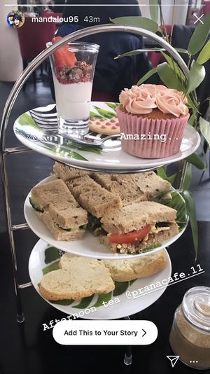 Vegan Afternoon Tea at Prana Cafe in Leicester
