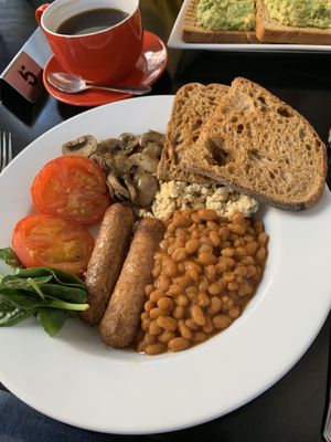 Breakfast time! at Prana Cafe in Leicester