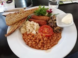 Breakfast at Prana Cafe in Leicester