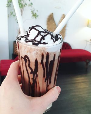 Milkshake! at Prana Cafe in Leicester