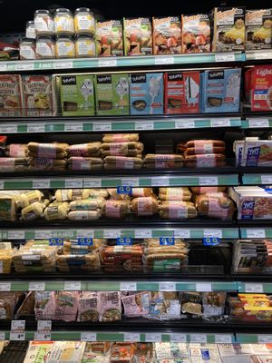 Plant based meat  at Rachelle Bery - Rachel Est in Montreal