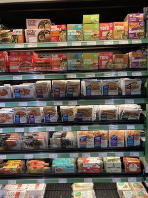 Plant based meat  at Rachelle Bery - Rachel Est in Montreal