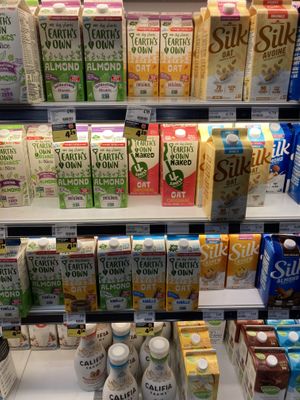 Plant milk  at Rachelle Bery - Rachel Est in Montreal