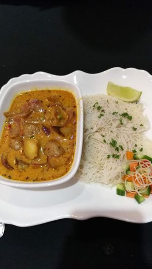 Curry noodles at Prans Soul Food in Auckland