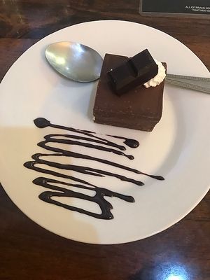 Vegan dessert at Prans! at Prans Soul Food in Auckland