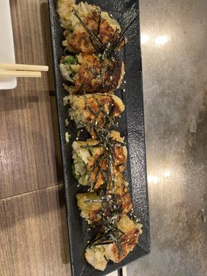 Rice cake dumplinggs  at Kamehameha - かめはめは in Kyoto