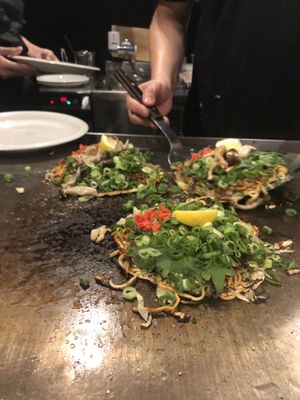 The staff was super nice and made changes for my vegan sister who dosent eat mushrooms  at Kamehameha - かめはめは in Kyoto