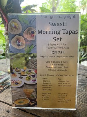   at Swasti Beloved Cafe in Ubud