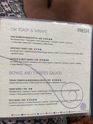   at Swasti Beloved Cafe in Ubud