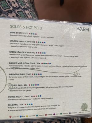   at Swasti Beloved Cafe in Ubud