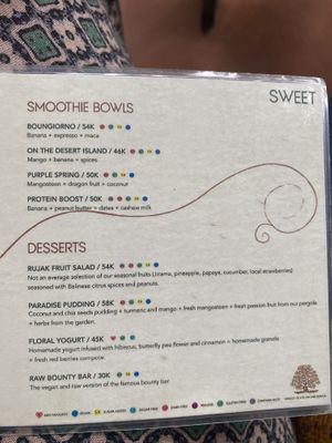   at Swasti Beloved Cafe in Ubud