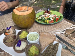 Vegan at Swasti Beloved Cafe in Ubud