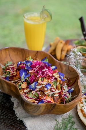 Beloved Monster Salad at Swasti Beloved Cafe in Ubud