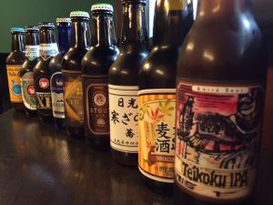 Nikko's best brews along with carefully selected labels from Japan's finest breweries including Baird, Hitachino Nest and Ise Kadoya. at D'Vine Restaurant & Lounge in Nikko