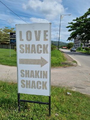 You're getting close 😀 at Indiana vegan Cafe & Yoga in Langkawi