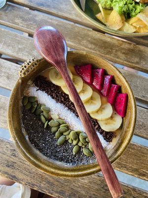 Glutenfree & vegan bowl  at Indiana vegan Cafe & Yoga in Langkawi