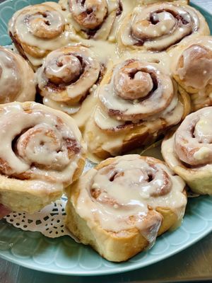 Cinnamon rolls   at Indiana vegan Cafe & Yoga in Langkawi