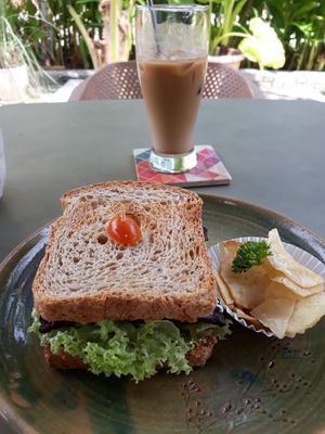  at Indiana vegan Cafe & Yoga in Langkawi
