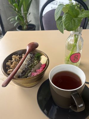   at Indiana vegan Cafe & Yoga in Langkawi