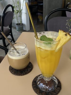  at Indiana vegan Cafe & Yoga in Langkawi